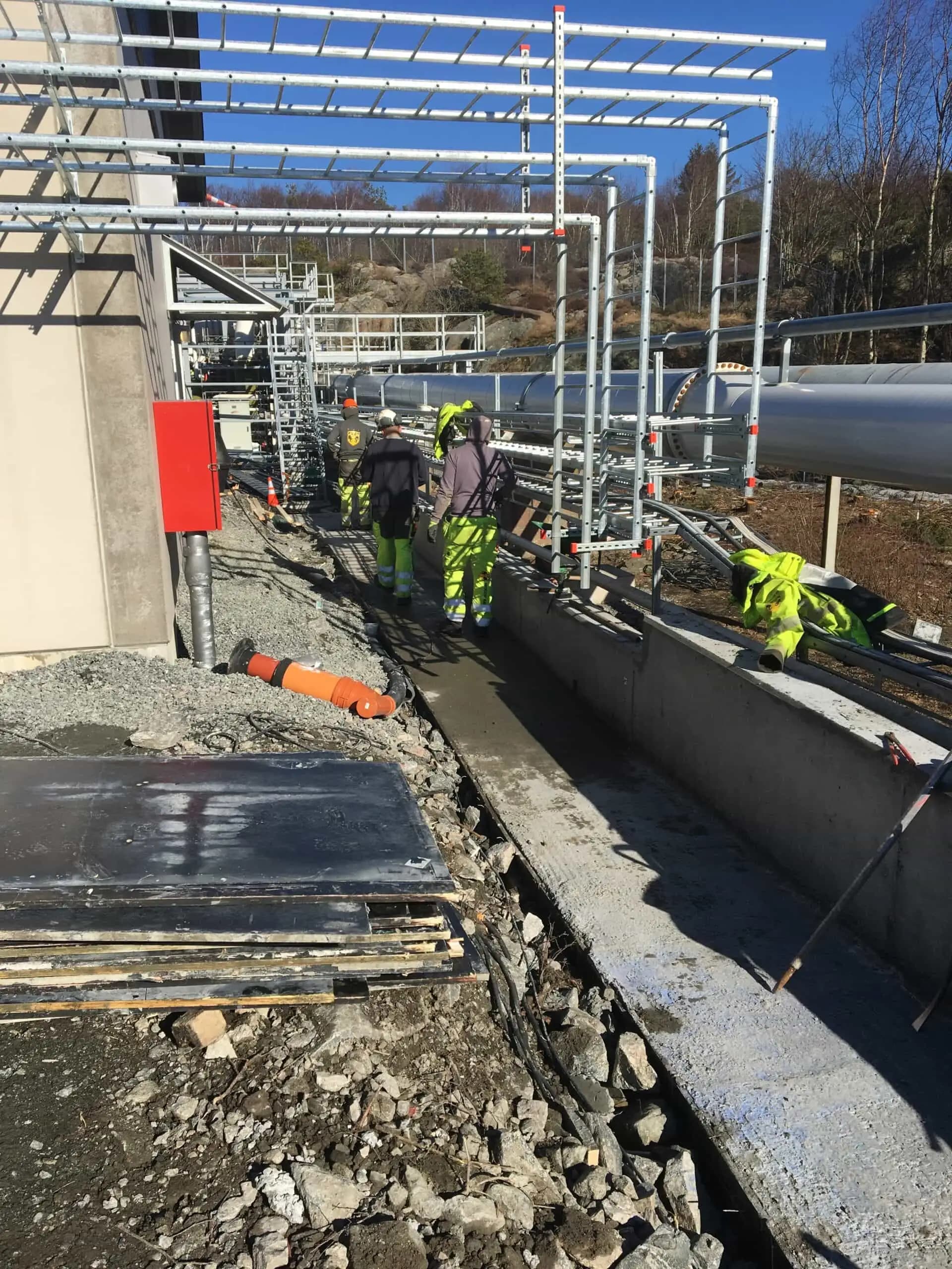 Byggnation av bergrumsanläggning - Bild 22