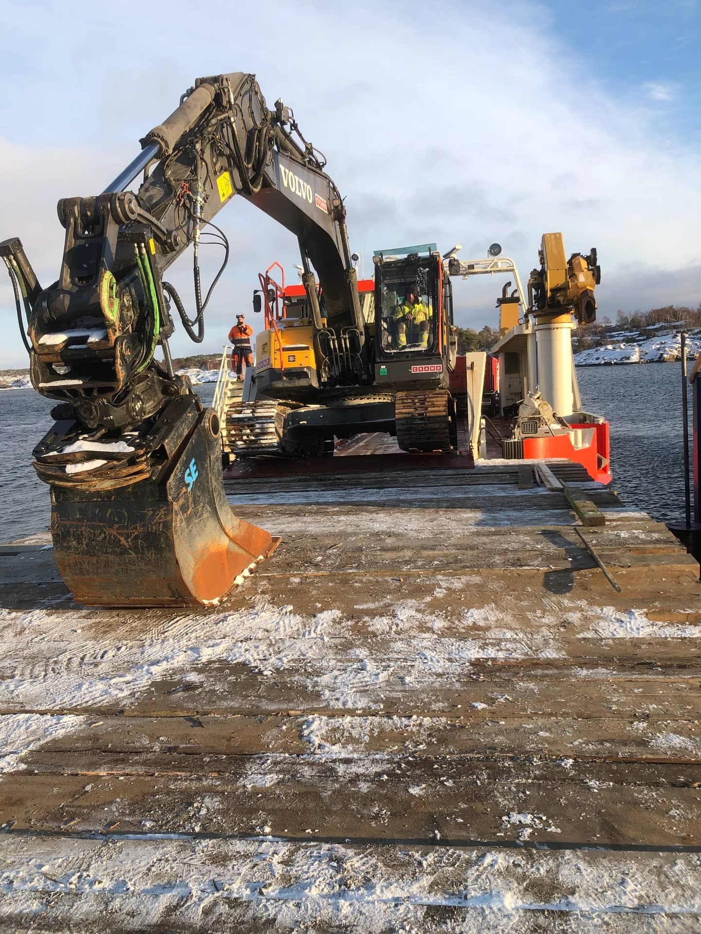 Ny kaj på Stora Förö