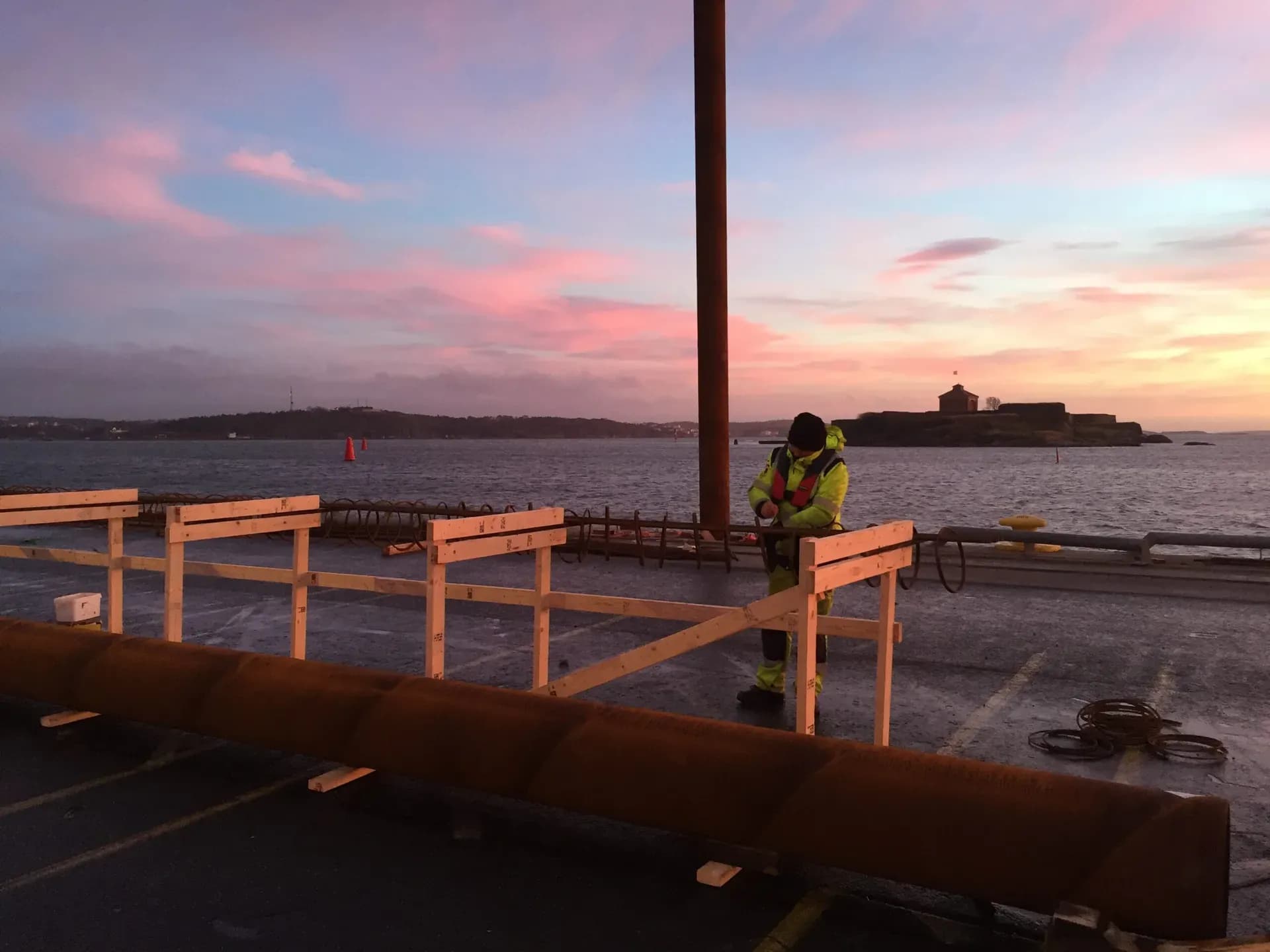 Pålbyte Göteborgs hamn - Bild 13