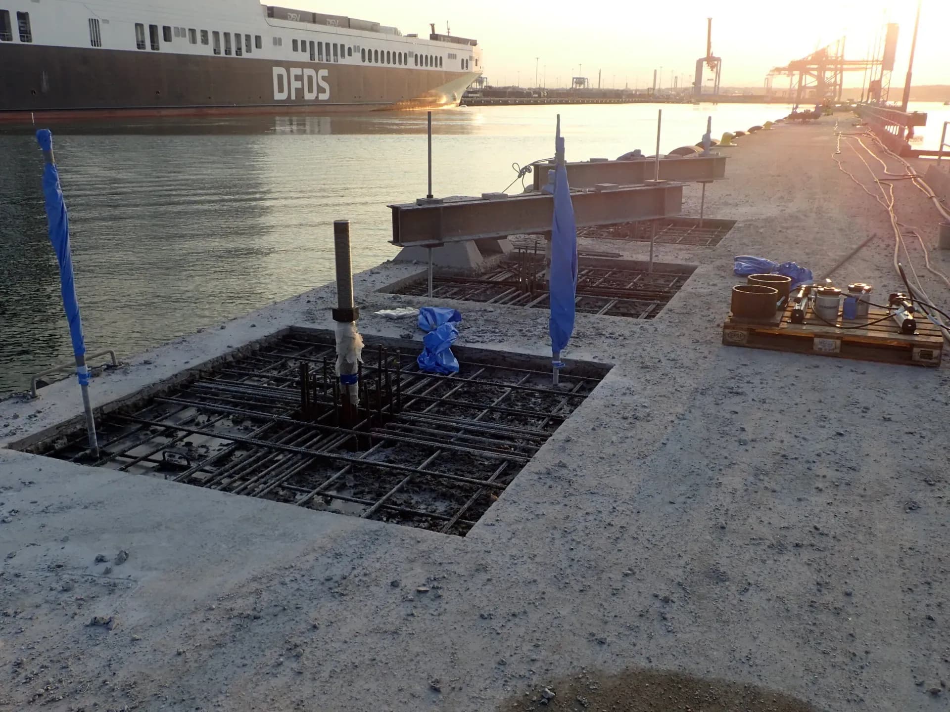 Pålbyte Göteborgs hamn - Bild 20