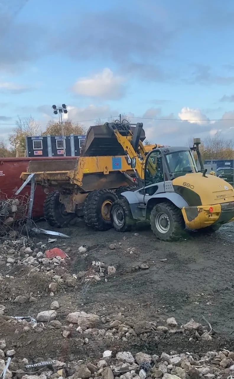 Rivning av Gryaabs slamanläggning - Bild 13