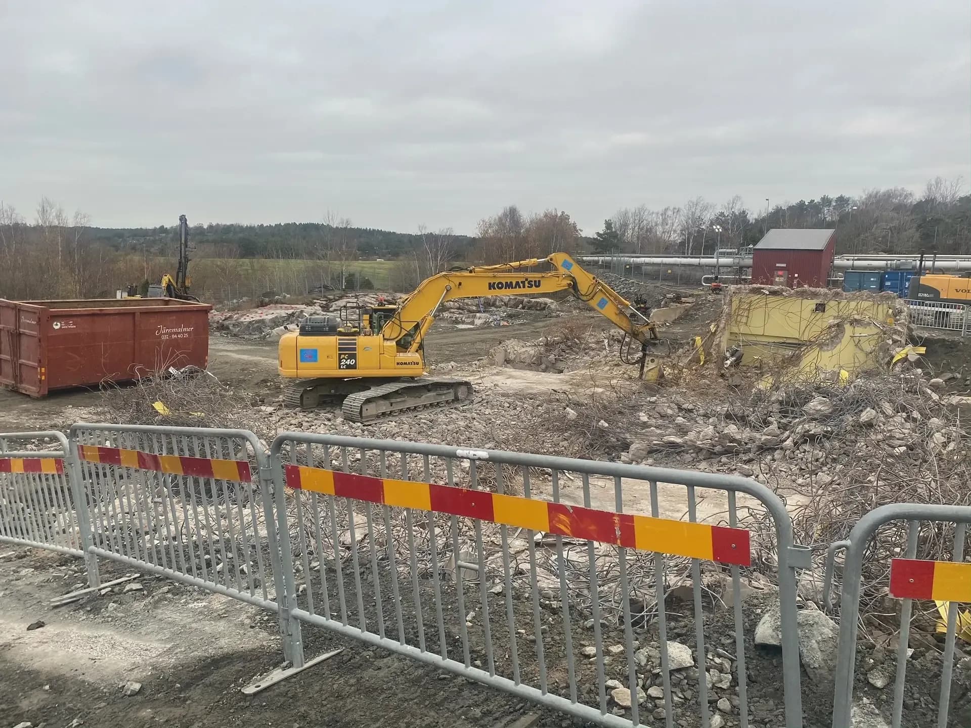 Rivning av Gryaabs slamanläggning - Bild 14