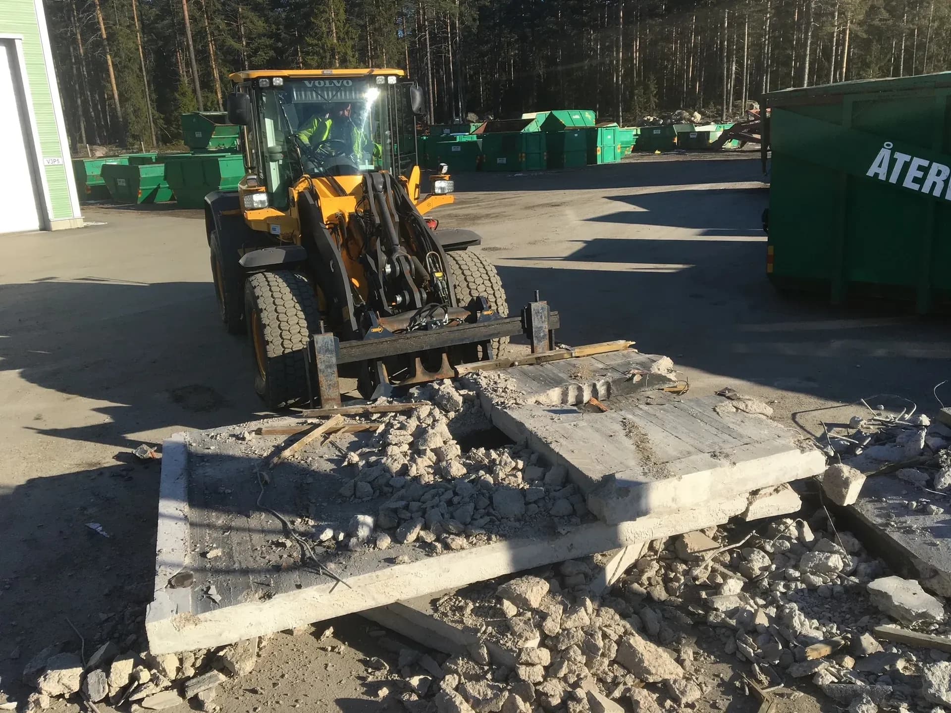 Rivning av Gryaabs slamanläggning - Bild 16