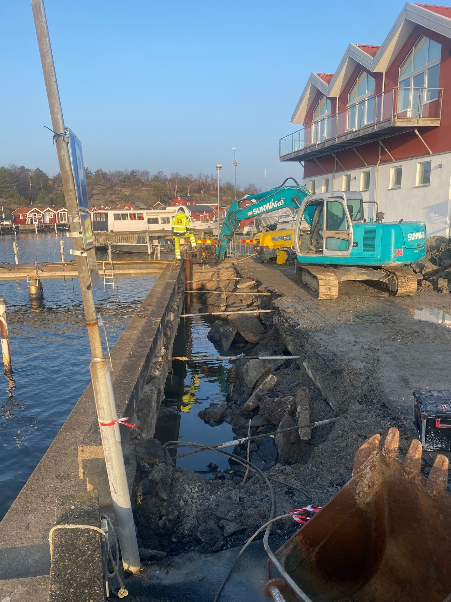 Renovering av Önnereds hamn