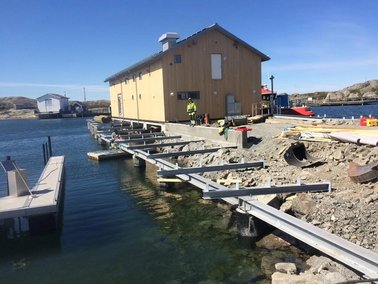 Kajer för sjöräddningssällskapets bas på Rörö - Bild 8