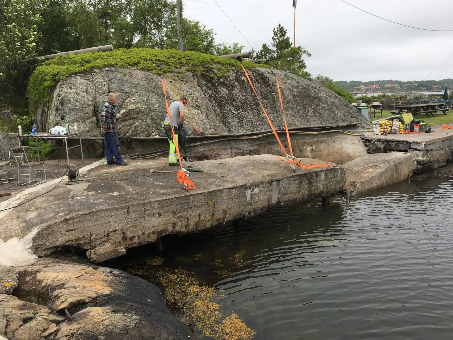 Renovering av Stora Källö båthamn - Bild 10