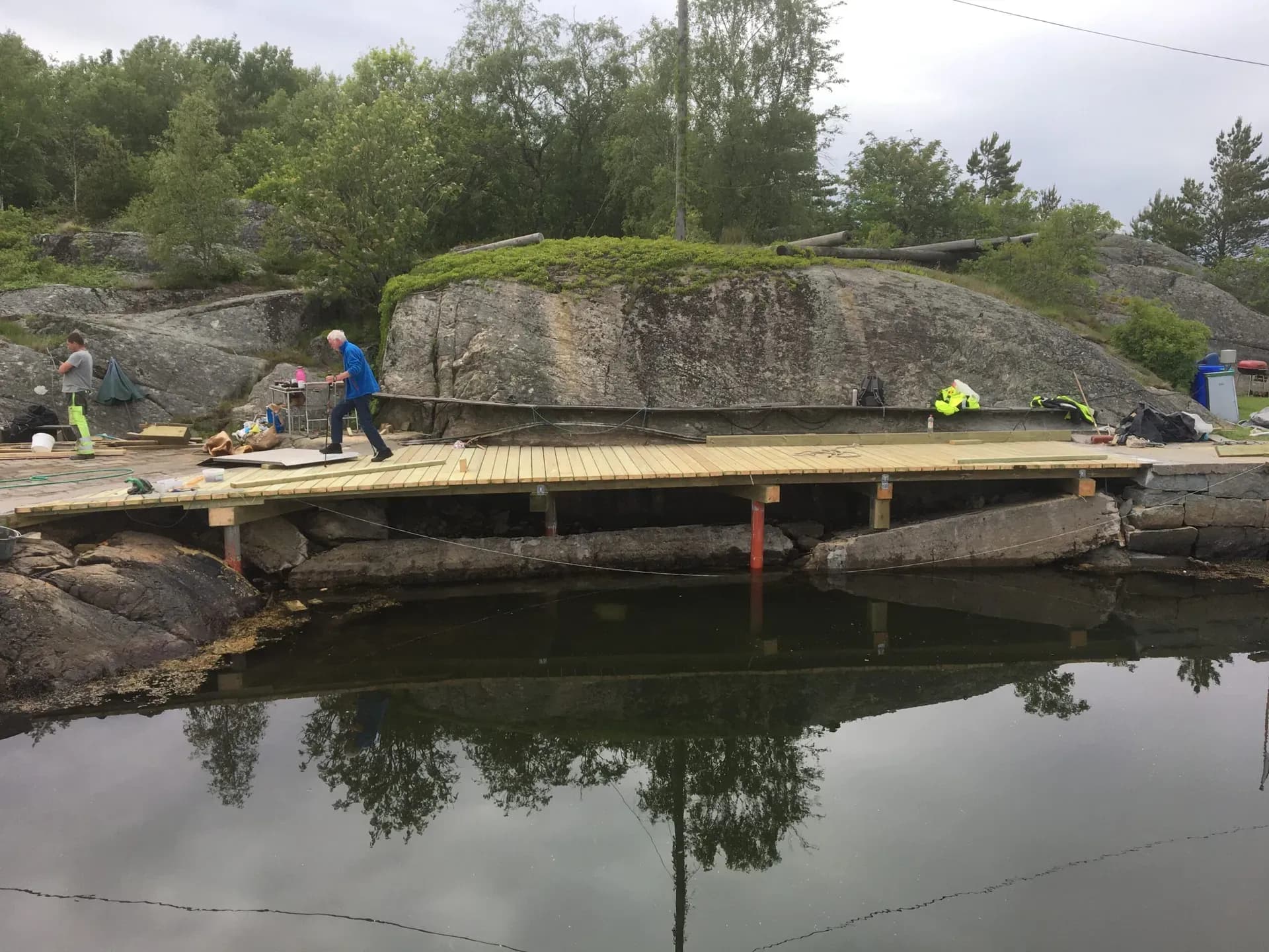 Renovering av Stora Källö båthamn - Bild 14