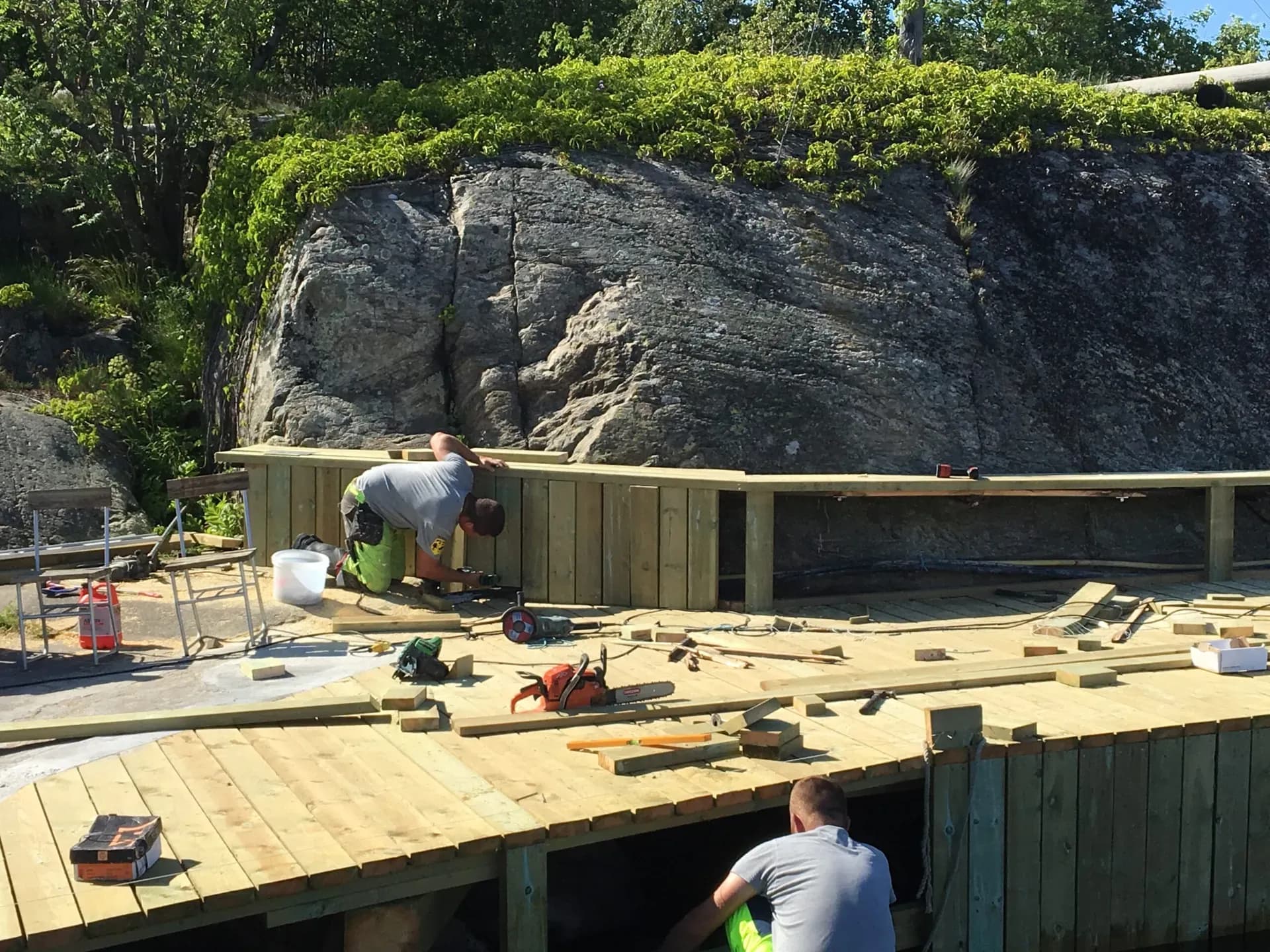 Renovering av Stora Källö båthamn - Bild 15