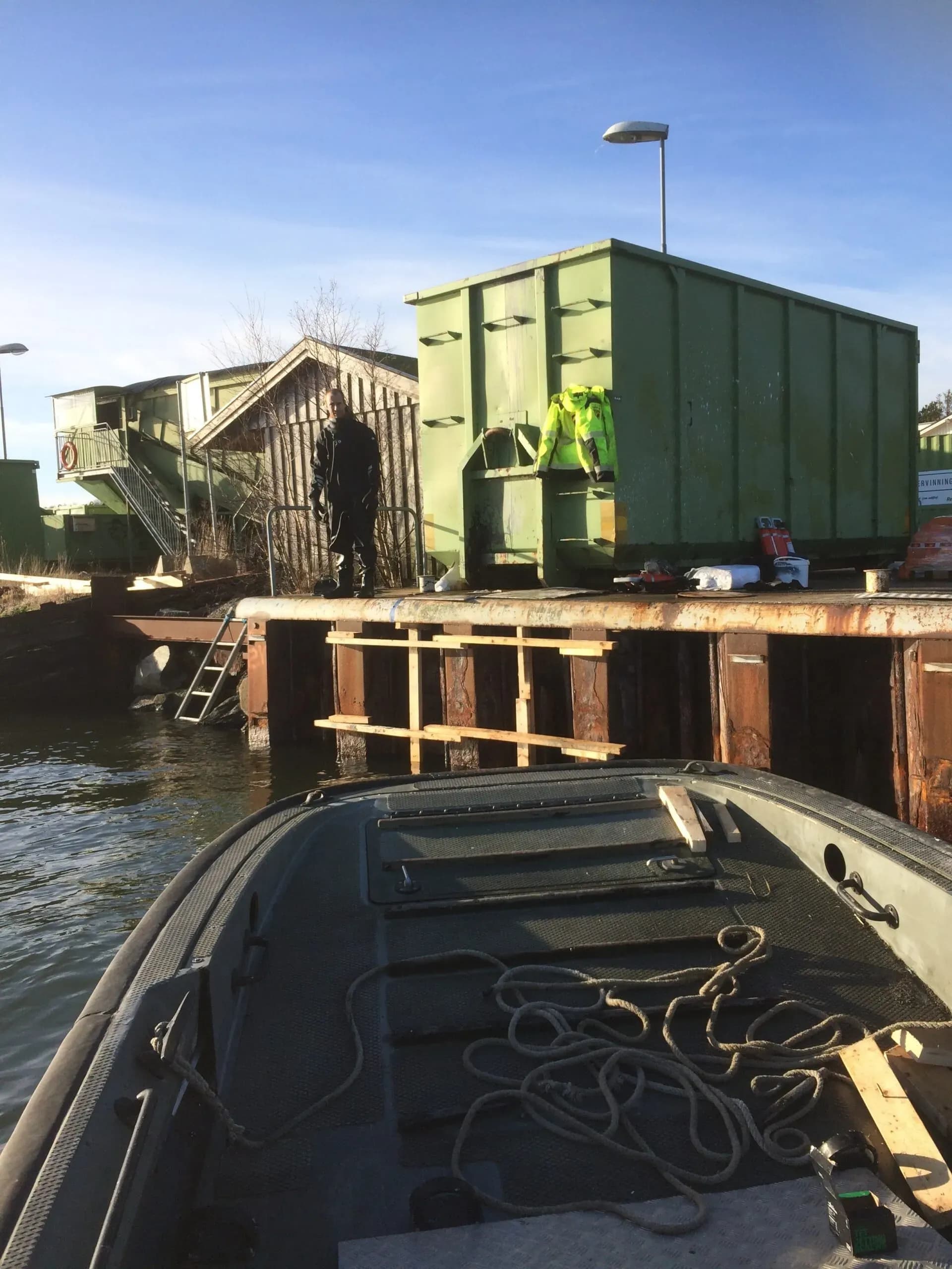 Reparation av Styrsö skärets kaj - Bild 16