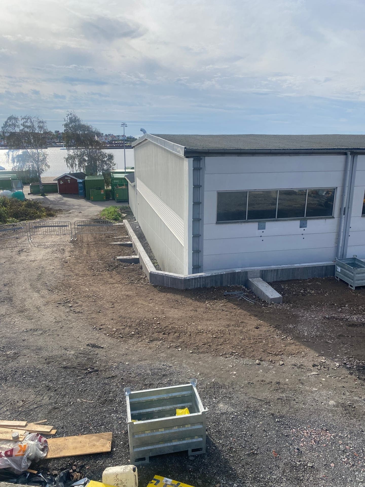 80 meter stödmur runt lagerlokal, Styrsö Skäret - Bild 13