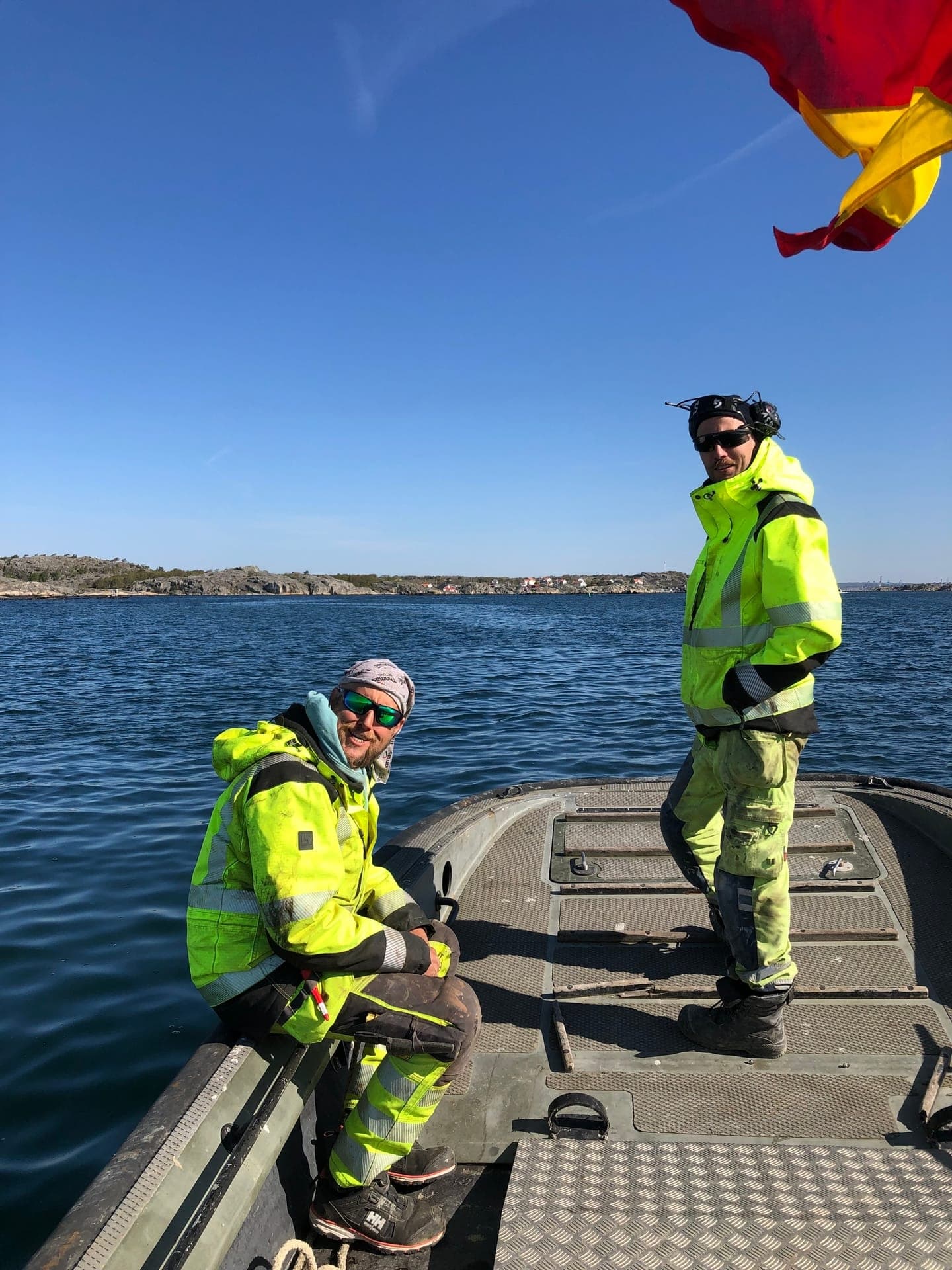Nytt sjömärke vid Trebening med kabelförläggning