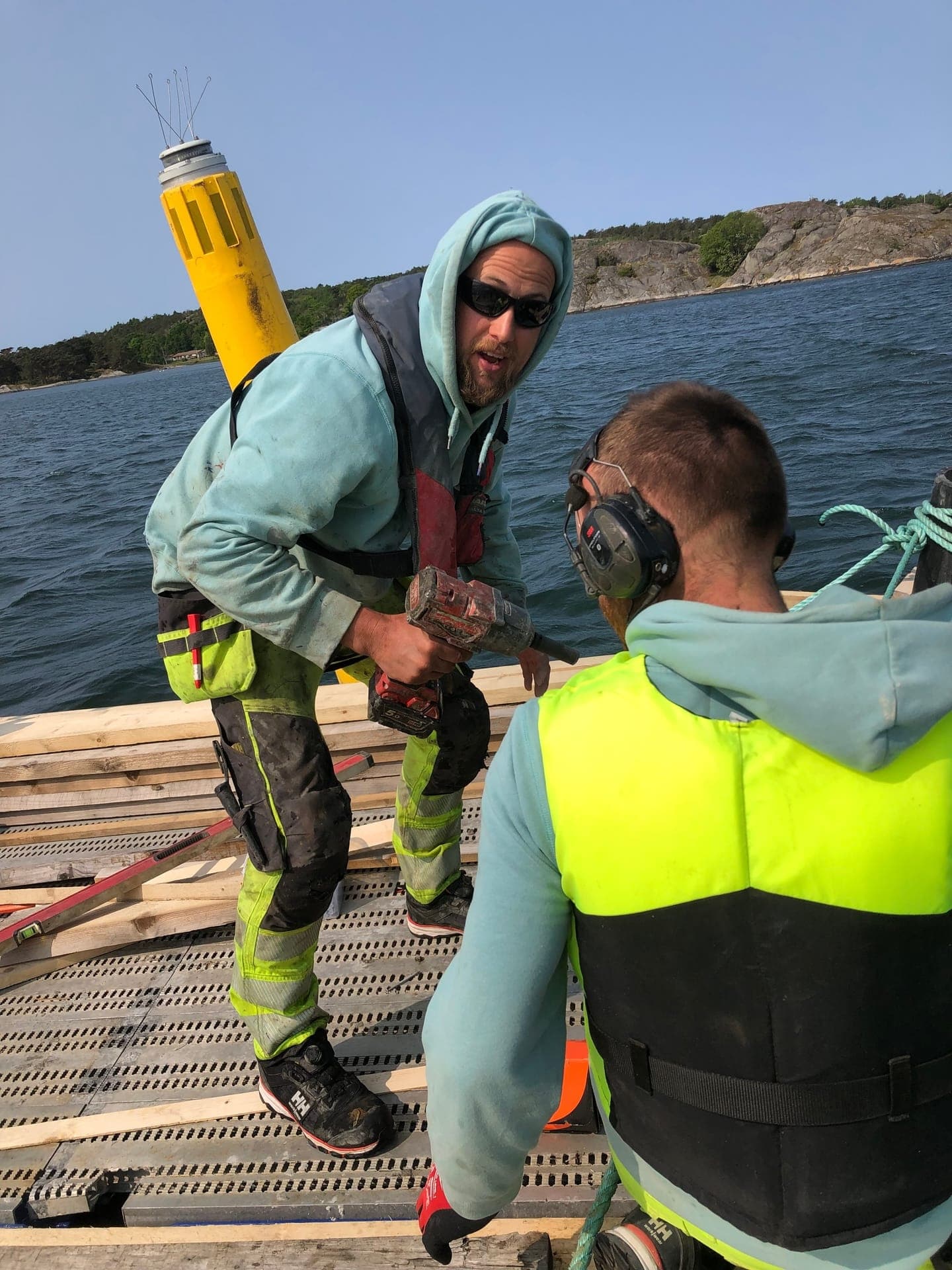 Nytt sjömärke vid Trebening med kabelförläggning - Bild 5