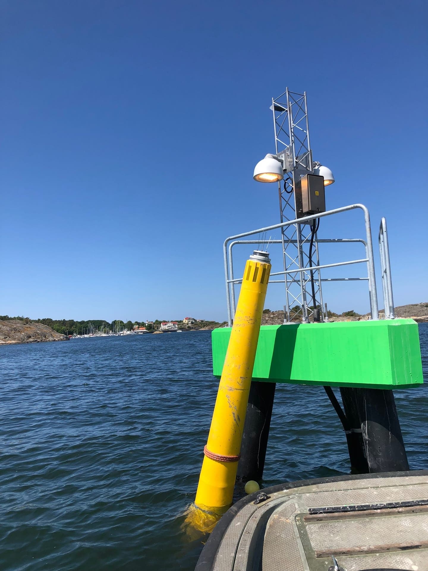 Nytt sjömärke vid Trebening med kabelförläggning - Bild 22