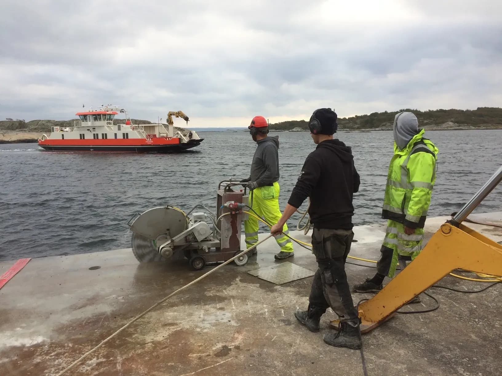 Betongkaj för skärgårdstrafiken, Kårholmen - Bild 30