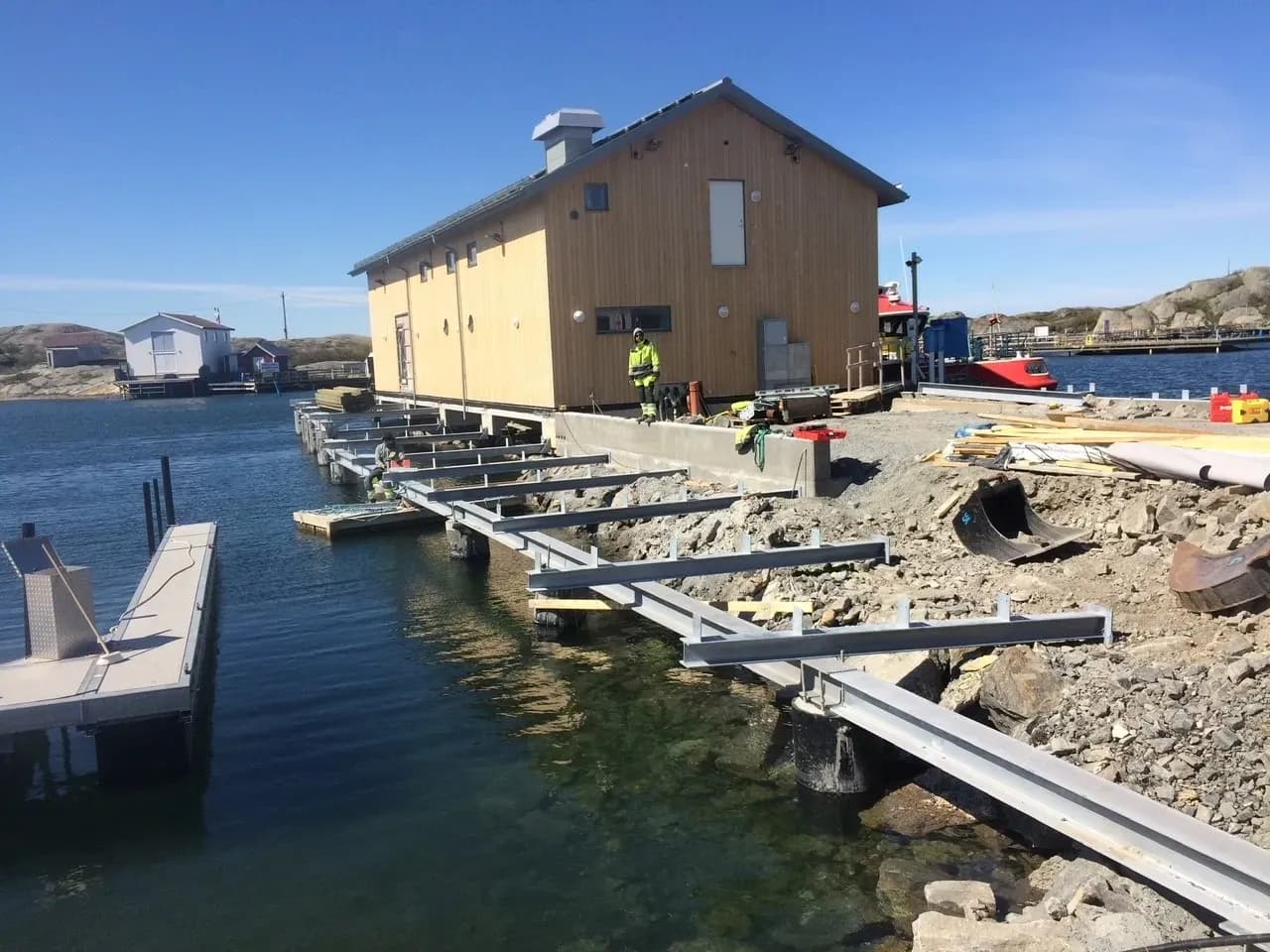 Kajer för sjöräddningssällskapets bas på Rörö - Bild 19