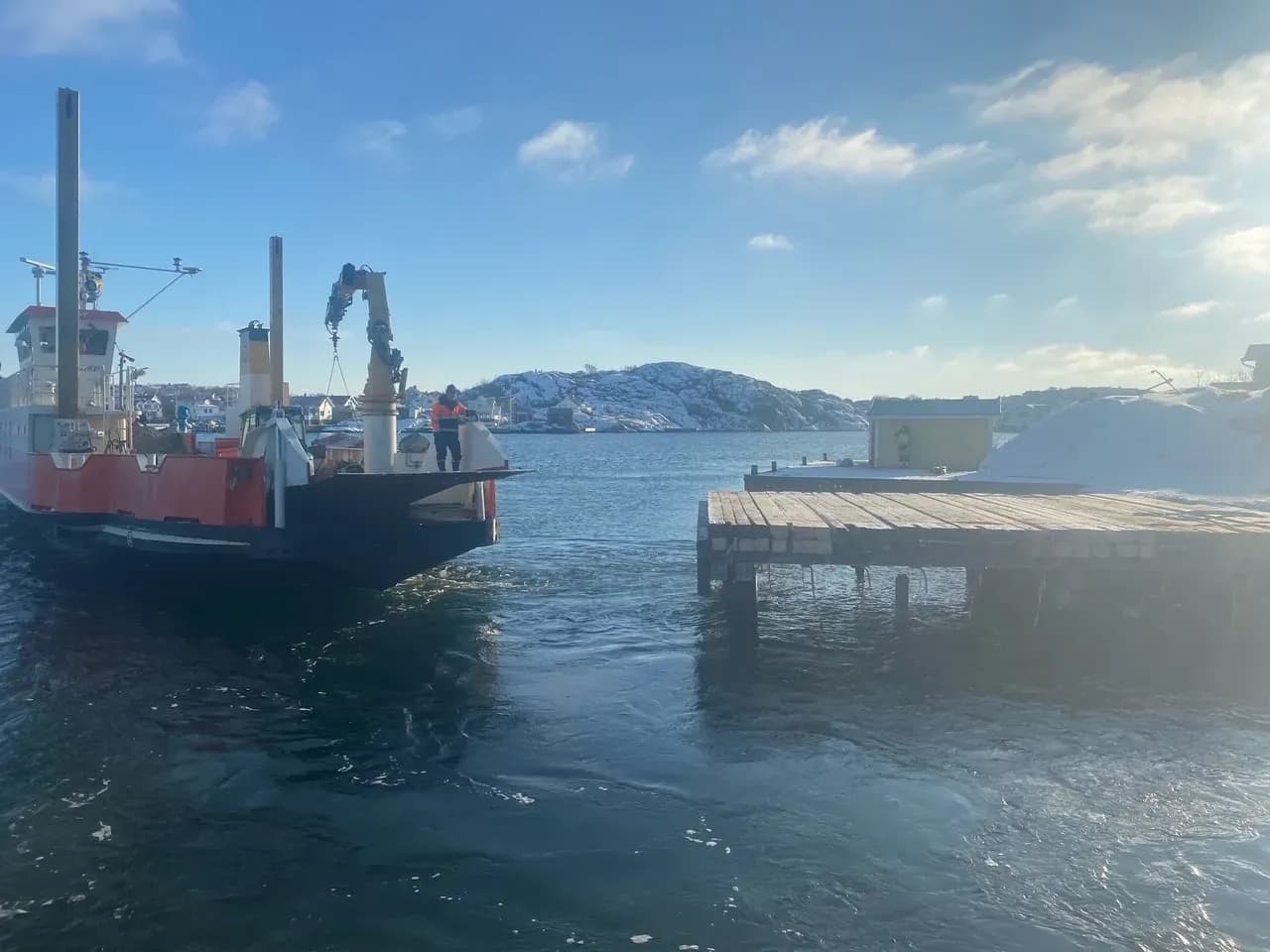 Kaj för färjetransporter till Vargö - Bild 12