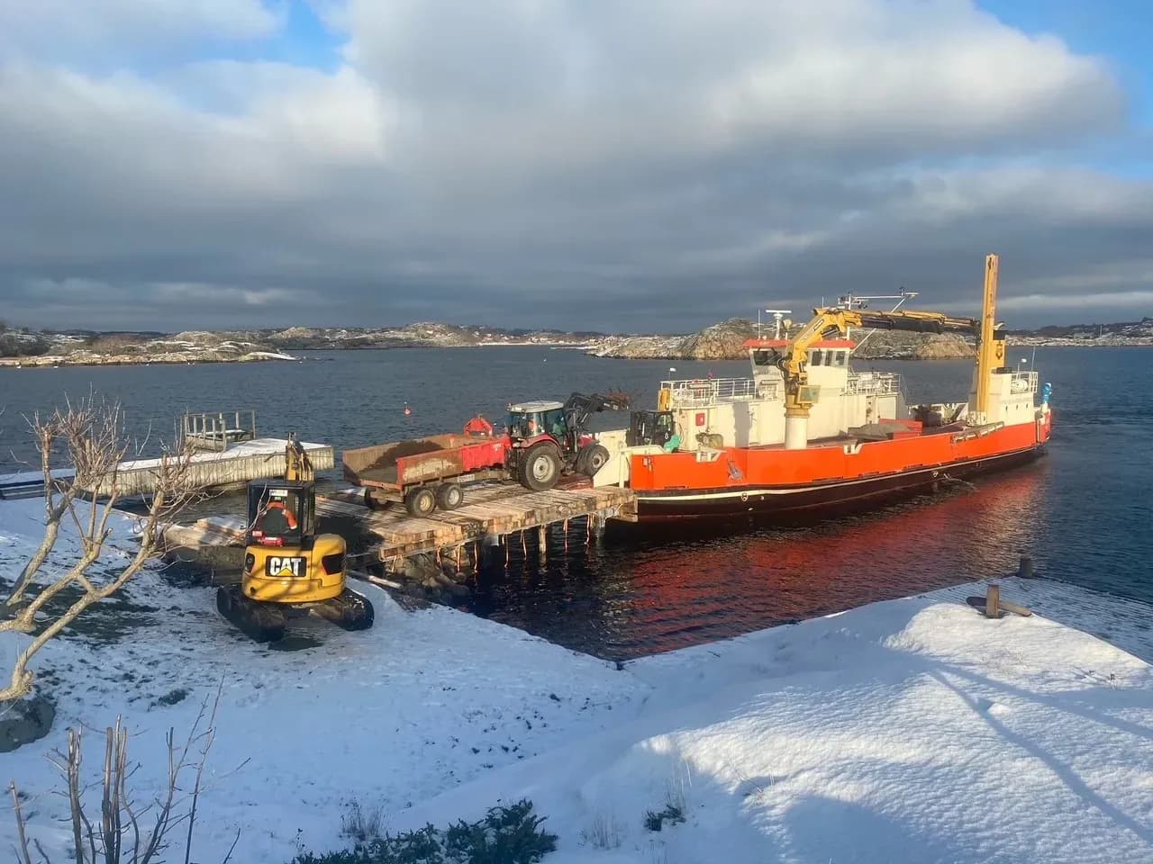 Kaj för färjetransporter till Vargö - Bild 13