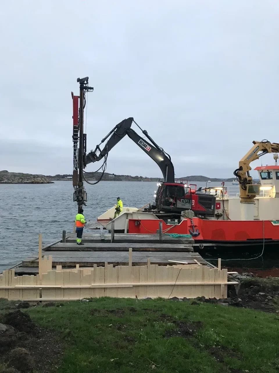 Kaj för färjetransporter till Vargö - Bild 16