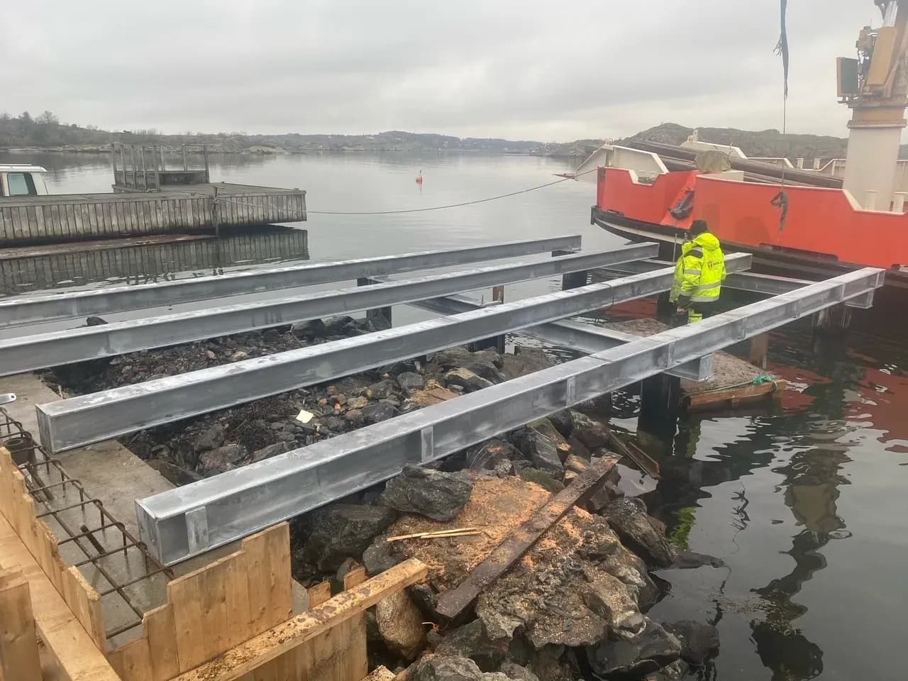Kaj för färjetransporter till Vargö - Bild 20